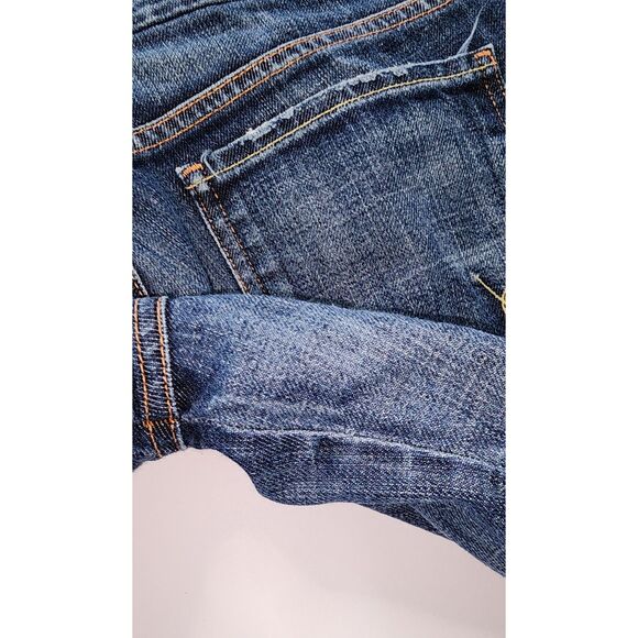 Citizens of Humanity Flare Leg Button Accent Jeans Size 30 x 29 - Picture 4 of 13